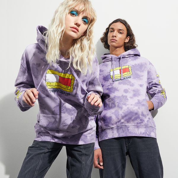 tommy hilfiger bugs bunny moletom com capuz