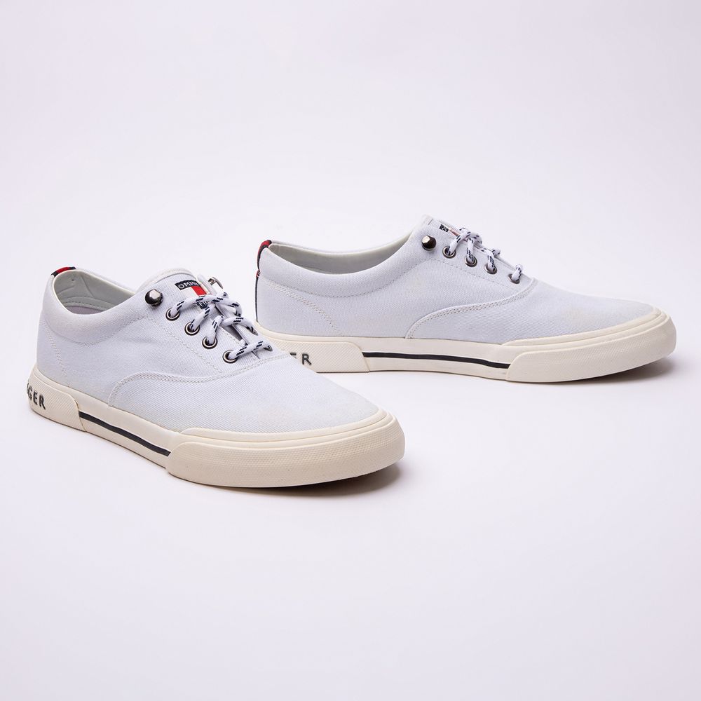 Tommy Tênis Masculino Canvas 100% Algodão | TOMMY HILFIGER - Tommy Hilfiger