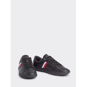 Tommy-Tenis--Masculino-Couro-Faixa-Lateral-