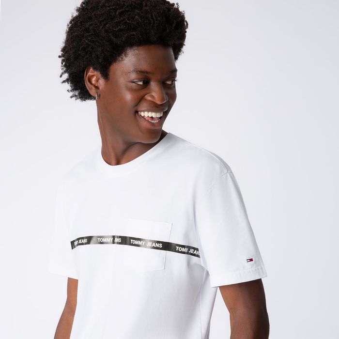 Camiseta Logo Tommy Big And Tall