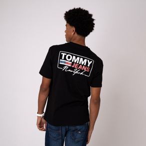 Tommy-Jeans-Camiseta-Logo-Frente-E-Costas