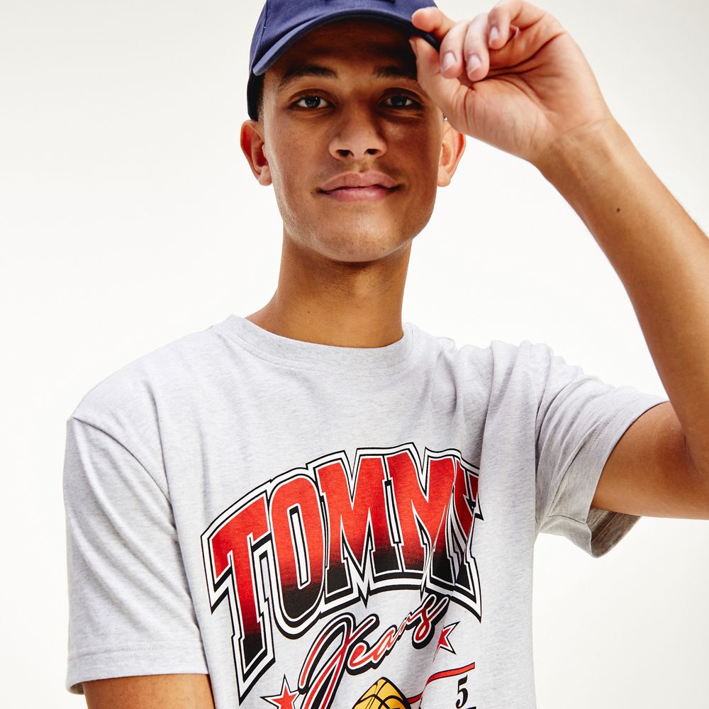 Tommy Jeans Camiseta Estampada Basketball TOMMY HILFIGER Tommy Hilfiger