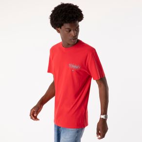 Tommy-Jeans-T-shirt-Logo-Metalico-Slim-Fit