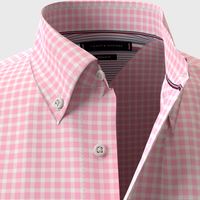 Camisa-Gingham-Manga-Curta-