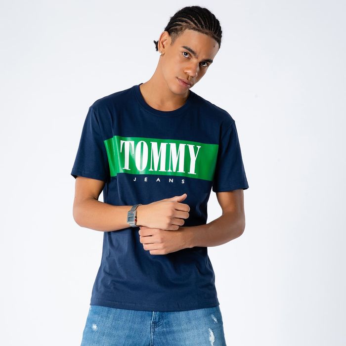 Tommy Jeans Camiseta Faixa  TOMMY HILFIGER - Tommy Hilfiger