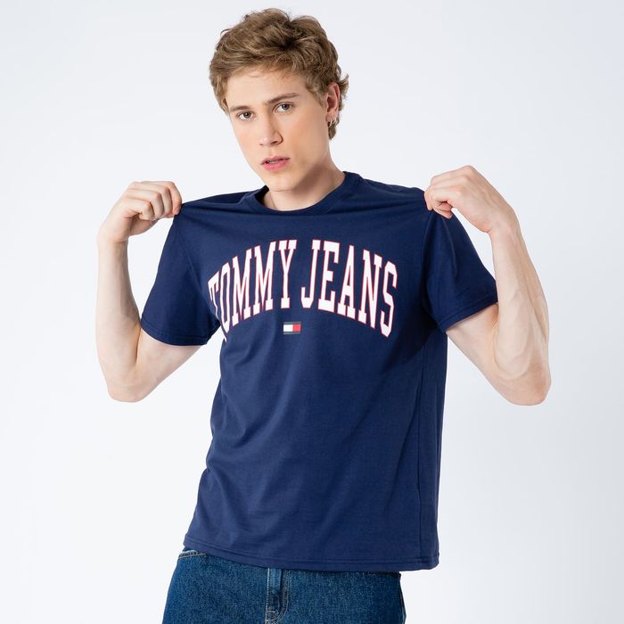 Camiseta Clássica Colegial Tommy Jeans