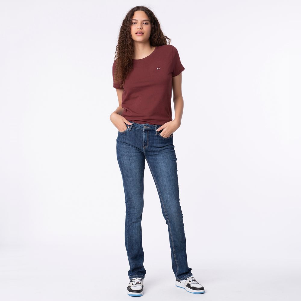 Camiseta Clássica Gola C Tommy Jeans | Tommy Hilfiger - Tommy Hilfiger