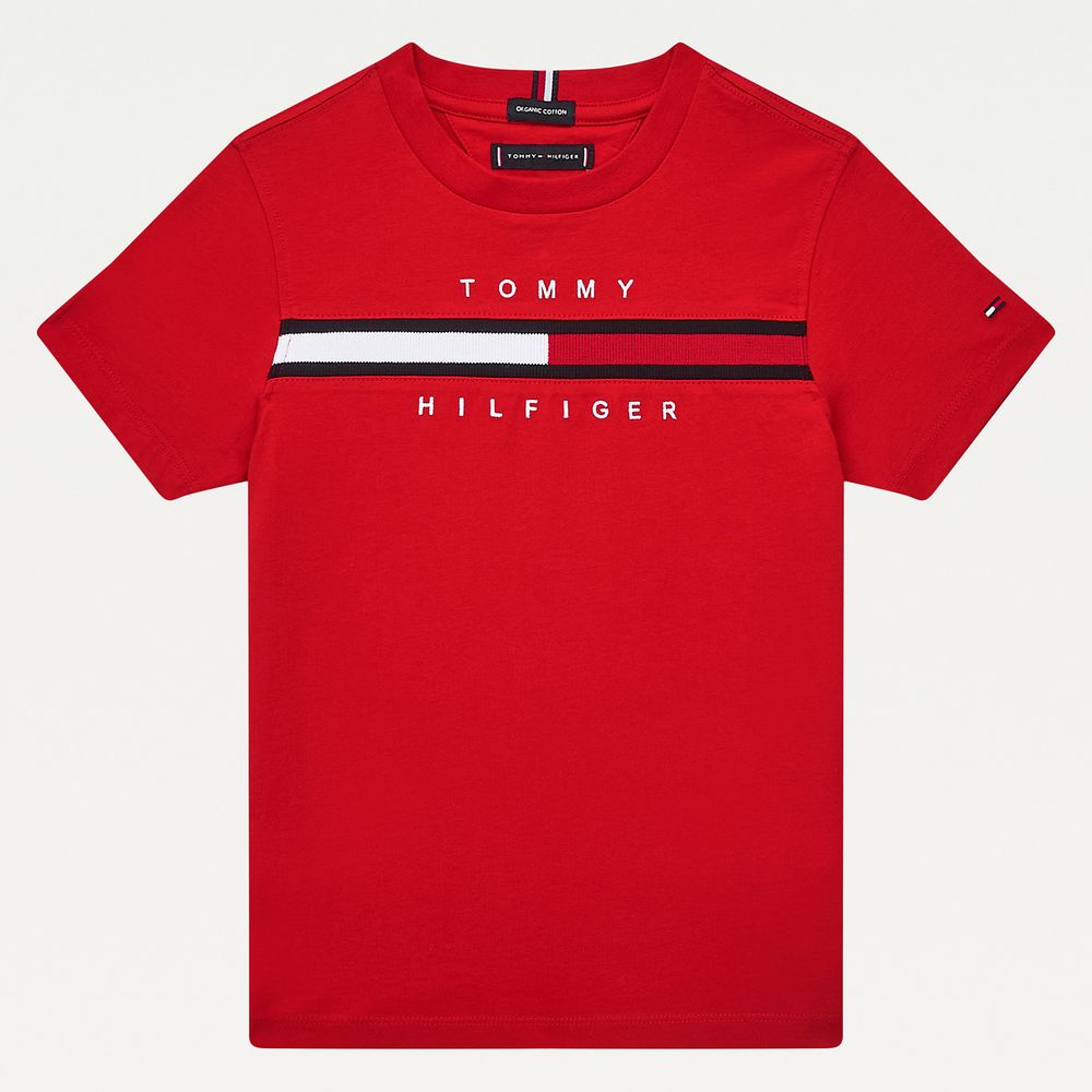 Camiseta Infantil Logo Tommy Hilfiger