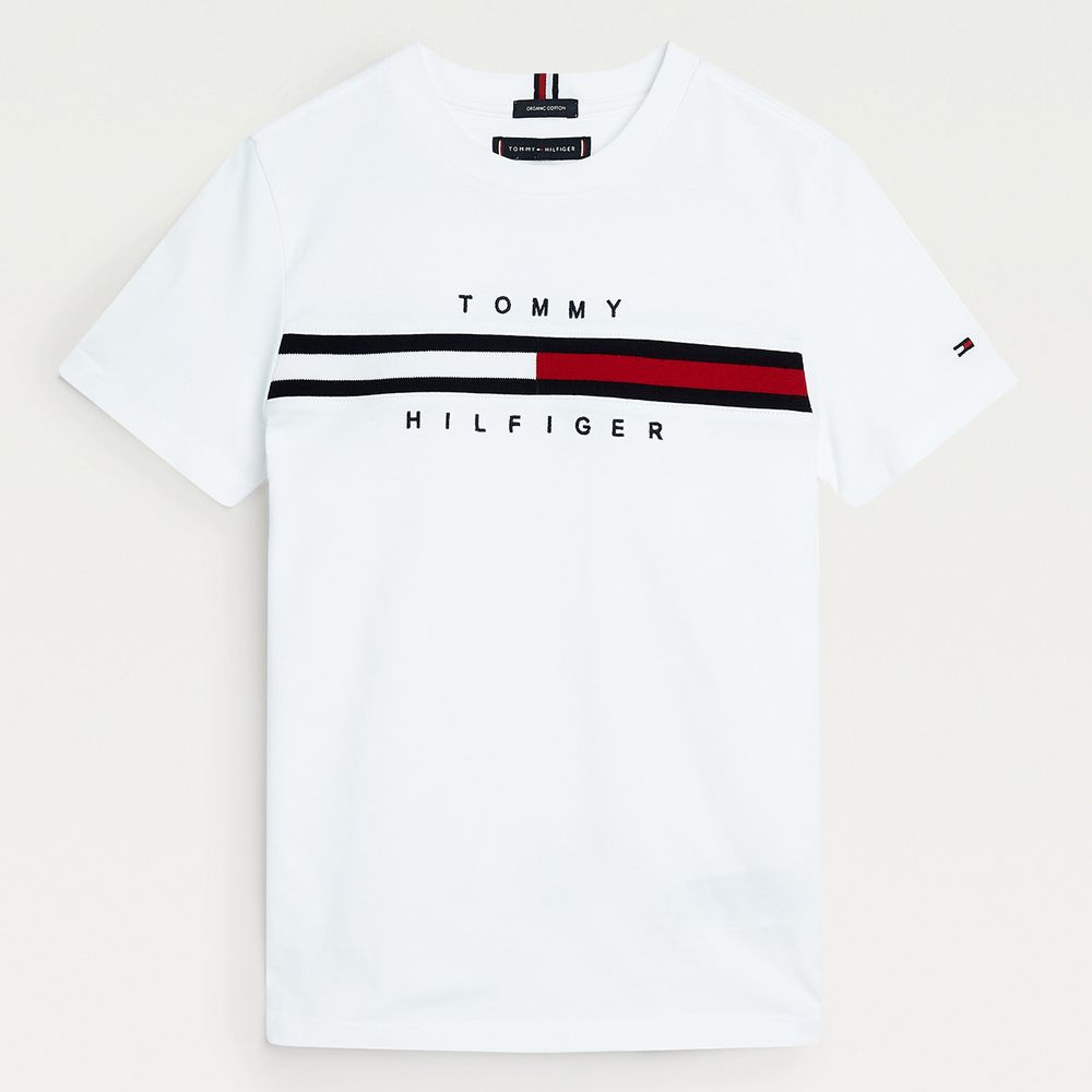 Camiseta Infantil Logo Tommy Hilfiger