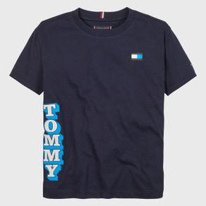 Camiseta-Infantil-Logo-Divertido-Tommy-Hilfiger