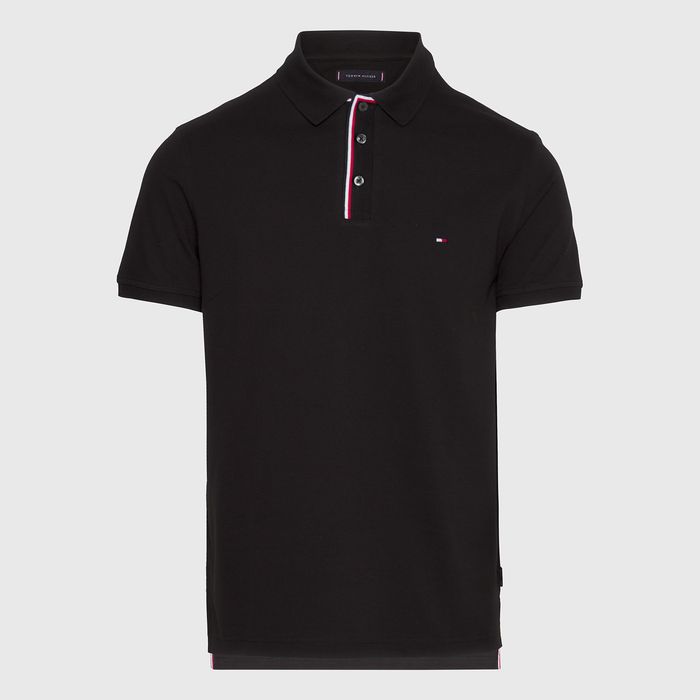 Tommy Camisa Polo Masculina Clássica Piquet Regular Fit Manga Curta Lisa