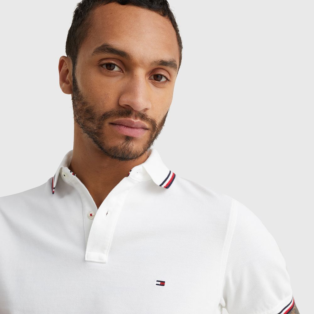 Polo Com Friso Slim Fit Tommy Hilfiger Tommy Hilfiger