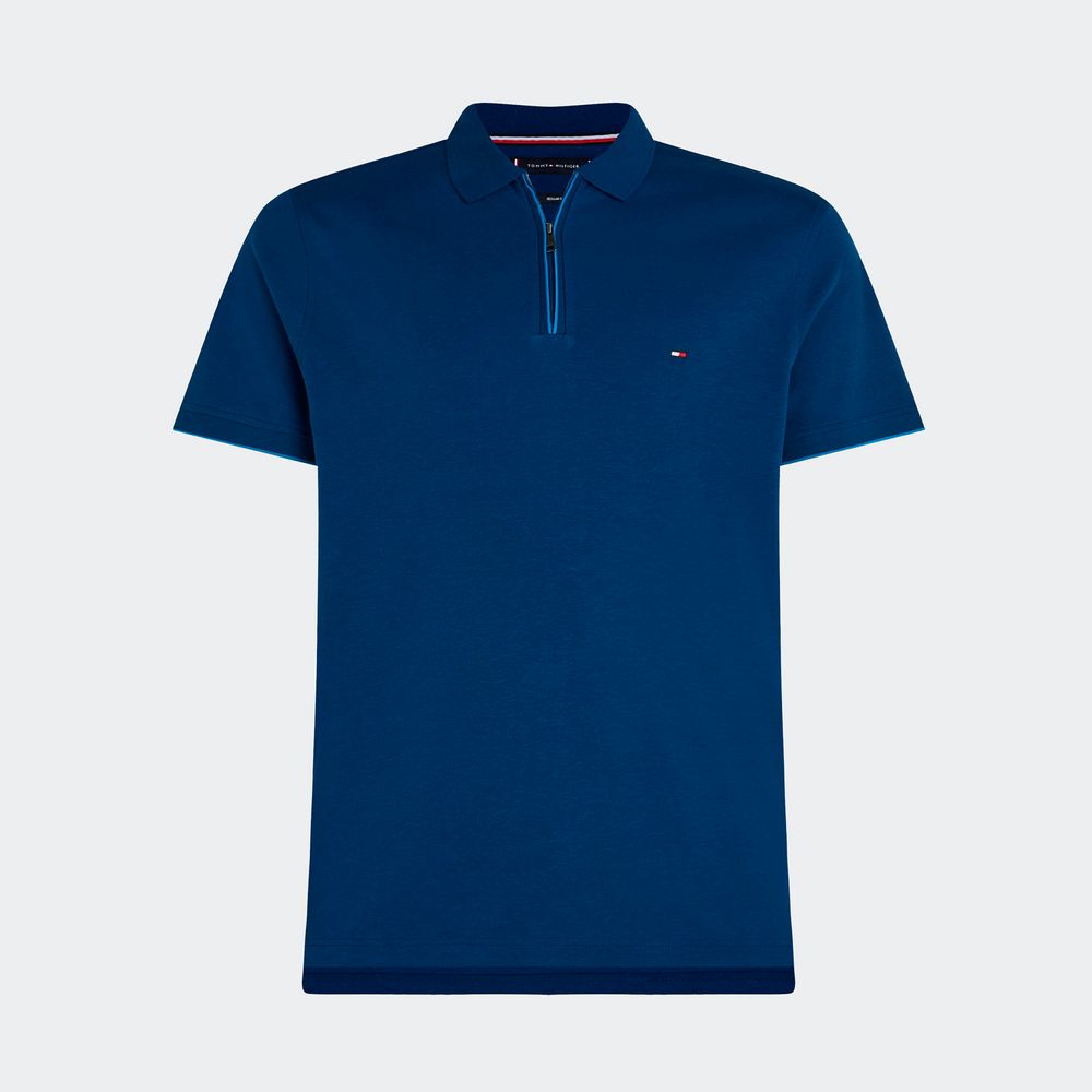 Camiseta Lisa Azul - Tommy Hilfiger, Camisetas e Polos