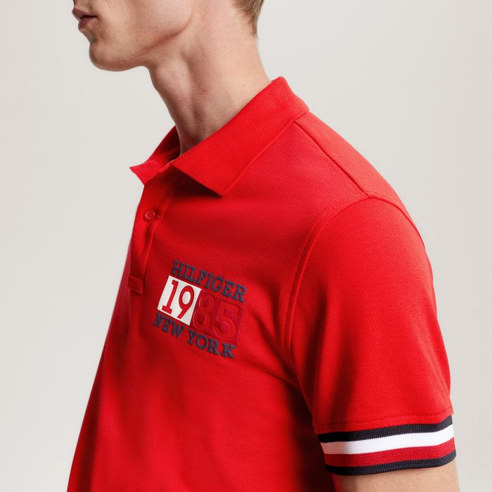 Polo Bandeira New York Th Slim  Tommy Hilfiger - Tommy Hilfiger